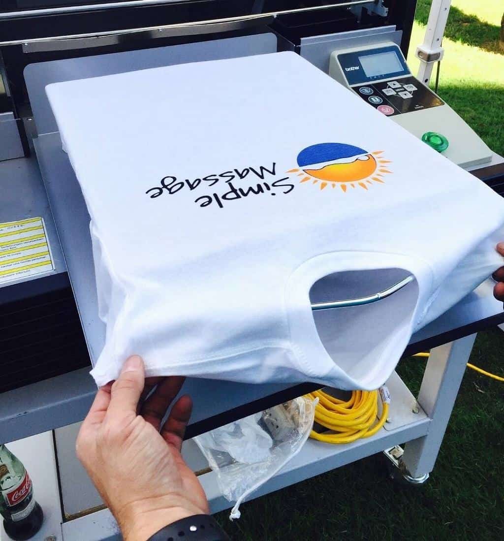 custom apparel printing products